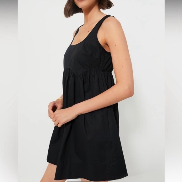 Pomander Place 100% Cotton Tank Mini Dress-Women’s M-Black-NEW-Summer-Casual-NWT - Picture 2 of 12